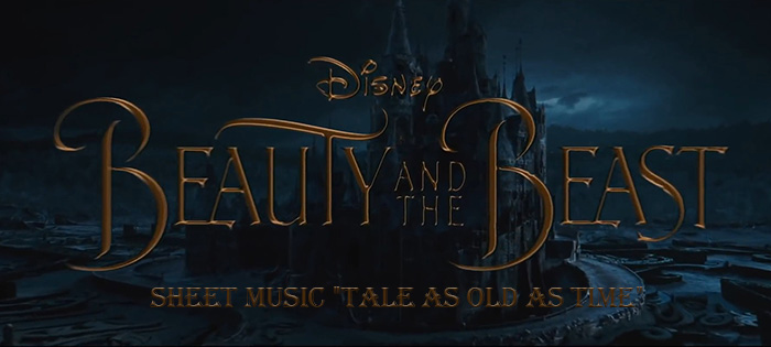 Beauty and the Beast: Tale as old as time sheet music